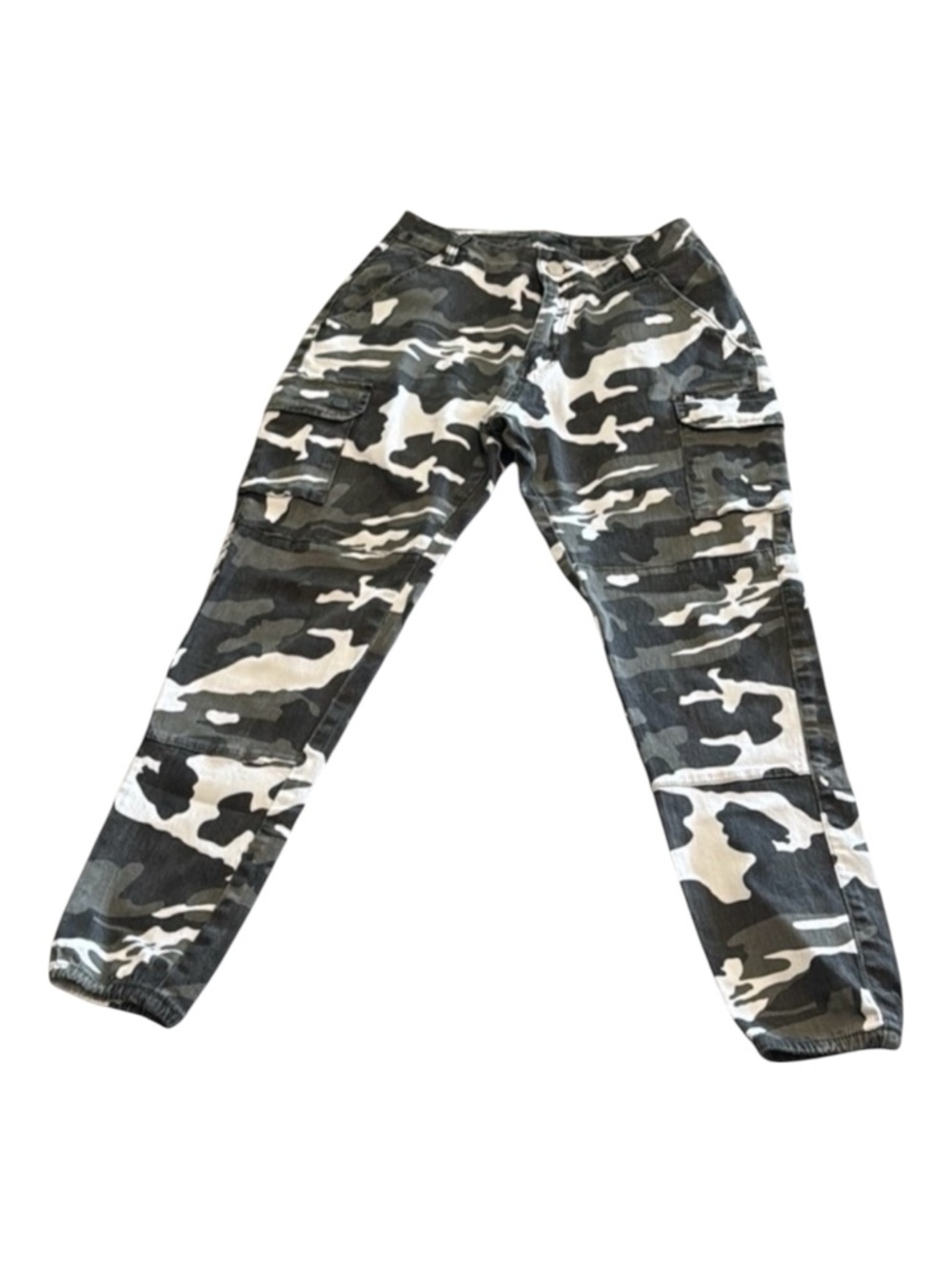 American Bazi LA Camouflage Cargo Jogger Pants Womens Medium